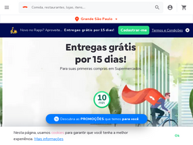 'rappi.com.br' screenshot
