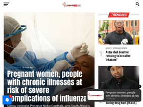 'hararelive.com' screenshot