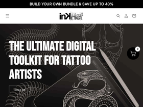 inkref.com homepage screenshot