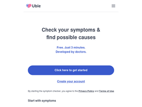 'ubiehealth.com' screenshot