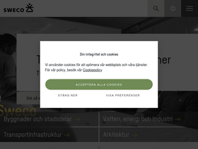 'sweco.se' screenshot