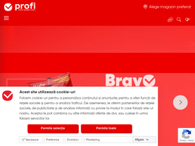 'profi.ro' screenshot