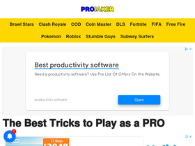 'projaker.com' screenshot
