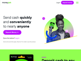 'moneypak.com' screenshot