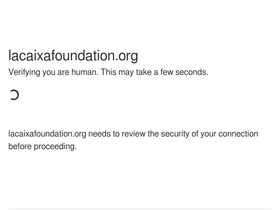 'lacaixafoundation.org' screenshot