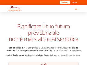 'propensione.it' screenshot