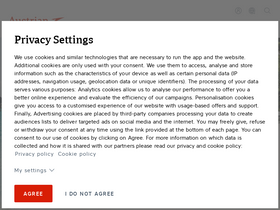 'austrian.com' screenshot