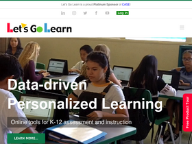 'letsgolearn.com' screenshot