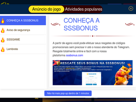 DEU BOM? TESTANDO A PLATAFORMA SSSGAME! CONFIRA 