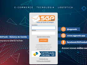 'sgpweb.com.br' screenshot