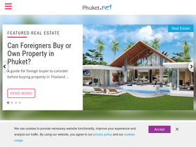 'phuket.net' screenshot