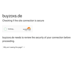 'buyzoxs.de' screenshot