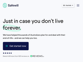 'safewill.com' screenshot