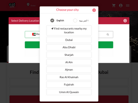 'eateasy.ae' screenshot