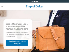 'emploidakar.com' screenshot
