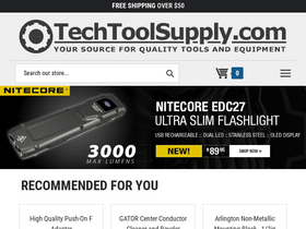 'techtoolsupply.com' screenshot