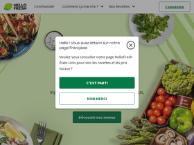 'hellofresh.fr' screenshot