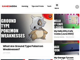 'gamesadda.in' screenshot