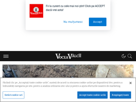 'voceavalcii.ro' screenshot
