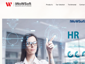 'hrms.iwowsoft.com' screenshot