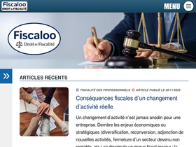 'fiscaloo.fr' screenshot
