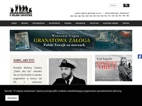 'warhist.pl' screenshot