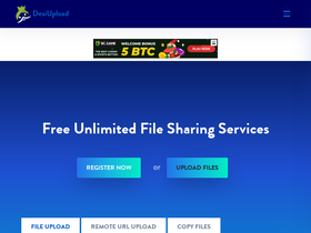 'desiupload.co' screenshot