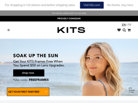'kits.ca' screenshot