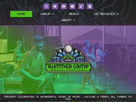 'summercampfestival.com' screenshot