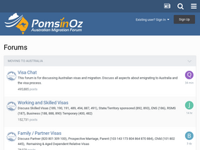 'pomsinoz.com' screenshot