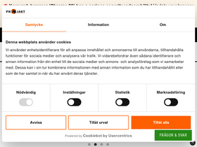 'pnjakt.se' screenshot