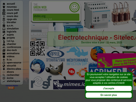 'sitelec.org' screenshot