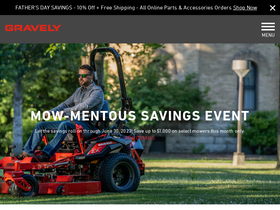 'gravely.com' screenshot