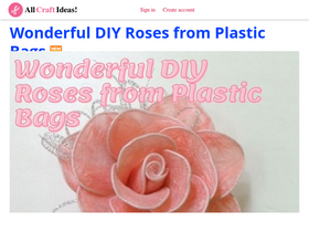 'allcraftideas.com' screenshot