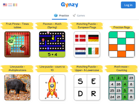 'gynzykids.com' screenshot