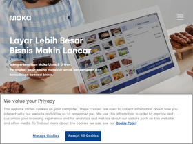 'mokapos.com' screenshot