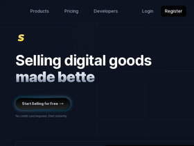 'sell.app' screenshot