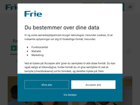 'frie.dk' screenshot