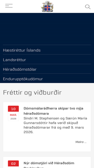 domstolar.is