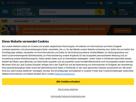 'motordoctor.de' screenshot