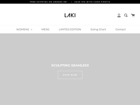LAKI ACTIVE website screenshot
