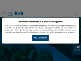 'kk-dichtungstechnik.de' screenshot
