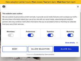 'sfspca.org' screenshot