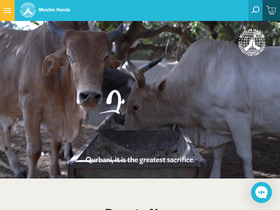 'muslimhands.org.uk' screenshot