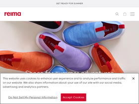 'reima.com' screenshot