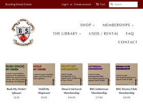 'boardingschoolgames.com' screenshot