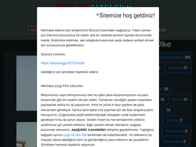 'fullhdcizgifilmizle.com' screenshot