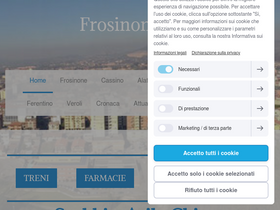 'frosinoneweb.net' screenshot