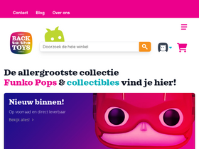 'backtothetoys.com' screenshot
