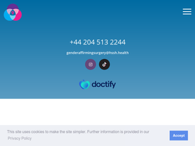 'thelondontransgenderclinic.uk' screenshot